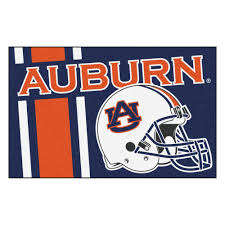 Fanmats Ncaa Auburn University Navy 2 Ft X 3 Ft Area Rug 18733 The Home Depot Auburn Tigers Auburn University Indoor Mat