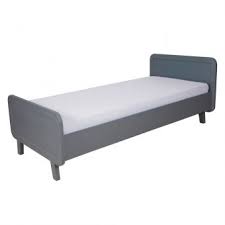 lit enfant rond 90 x 200 cm gris souris laurette pour chambre enfant lit enfant design lit enfant lit design