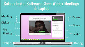 Cara Instal Software Cisco Webex Meeting Di Laptop Pc Youtube