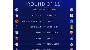 Your complete guide to the 2021/22 champions league, including when the full draw . Ucl Round Of 16 Draws Made Plus Tv Africa