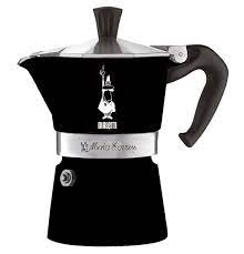 The moka produces a rich, authentic espresso in just minutes. Bialetti Moka Express 3 Tassen Schwarz Galeria Karstadt Kaufhof