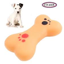 2x Mini Pet Dog Puppy Cat Chew Small Rubber Bone Squeaker Squeaky Sound Play Toy Be Sure To Check Out This Awesome Pet Dogs Puppies Dog Chew Toys Dog Toys