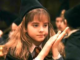 When looking back at the first harry potter film, emma watson has a very immediate and specific reaction to her character's appearance. Emma Watson Watches Harry Potter Outtake And Says I Was Such A Loser