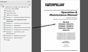 These manuals contain all the parts, repair and maintenance information for your lift. Caterpillar Forklift Truck Service Parts Manual Pdf Perdieselsolutions