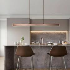 Led Dining Room Chandelier Lighting Nordic Restaurant Long Hanging Lights Office Ebay