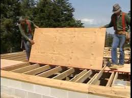 Install The Subfloor Plywood Subfloor Flooring Wood