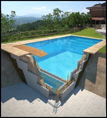 On doit avant tout identifier l'emplacement exact de la piscine en étudiant le sol. Construction De Votre Piscine Beton A Vannes Bleu Atlantic