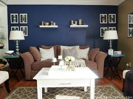 The Wall I Had Longed To Paint B H Blue Accent Wall Living Room Blue Accent Walls Blue Walls Living Room