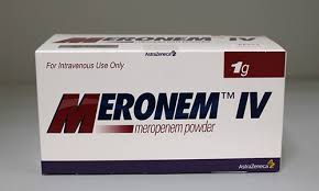 Mechanism of action of meropenem it binds to the penicillin binding protein in the cell wall of bacteria and inhibits the enzyme transpeptidase which is responsible for the transpeptidation reaction. Meropenem Meronem Injection Rs 144 Vial Hardik Onco Care Id 11669083130