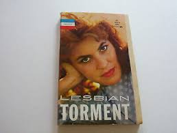 LESBIAN TORMENT 1963 BILL LESLIE RARE FRANCE BOOK SEXY FOLD OUT COVER