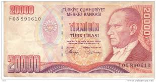 Ama, hepsi de hatalı olamazdı ya. Turkey Billet Turkiye Cumhuriyet Merkez Bankasi Yirmi Bin 20000