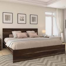 Electric adjustable desk | 120x80 cm | maple with white frame. Paganus Modern Simplicity Solid Wood Platform Bed Frame