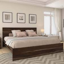 Paganus Modern Simplicity Solid Wood Platform Bed Frame