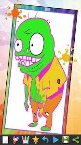 Crayola coloring pages are sized for framing. Coloring Book For Zombie And Plants Coloring Page Pour Android Telechargez L Apk