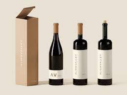 Download Freebie Wine Bottles Mockup Wine Bottle Bottle Mockup Elegant Wine Bottle