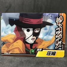 My Hero Academia Mr COMPRESS N Metallic Collectors Card Vol.5 Japanese Anime  | eBay