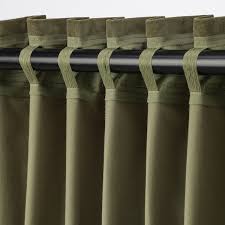 Buy from a wide selection of products in our curtains department. Sanela Room Darkening Curtains 1 Pair Olive Green 140x250 Cm Ikea