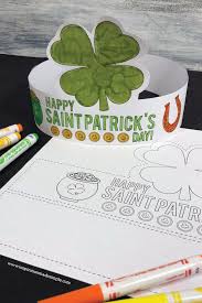 Saint Patrick's Day Crown Craft