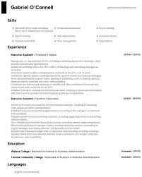 Highly organized individual interested in an executive assistant position with hudson gate partners, bringing the ability to assist the executive with preparation of meeting materials, arrange and schedule meetings and events, and act as a liaison providing smooth. Executive Assistant Resume Samples All Experience Levels Resume Com Resume Com