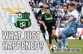 The infogol model predicts a 50% chance of a win for lazio. Video Lazio 2 2 Sassuolo Late Drama At The Olimpico Forza Italian Football