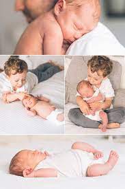 Lifestyle Newborn Session With The Rothe Family Oakland Family Photographer Bojana Korach Photography San Francisco Newborn Photographer Newborn Baby Photoshoot Baby Photoshoot Boy Sibling Photography Newborn