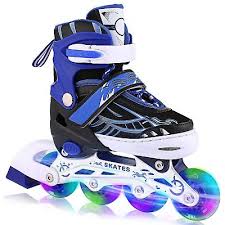 Advertisement Ebay Ancheer Inline Skates Adjustable With Light Up Wheels Beginner Roller Fun Roller Kids Roller Skates Inline Skating Kids Skates