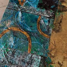 NEW but gold leaf is hell to...