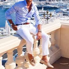5 Looks The Crazy White Pants Mens Summer Outfits White Pants Men Mens Fashion Casual