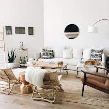 Be that as it may, the beautiful hanging decoration all over from the rooftop and present day style furniture add a contemporary touch to the stylistic theme. Continually Inspired By Chalkfulloflove S Cozy Minimalist Living Room Want To Share Your Minimalist Living Room Living Room Scandinavian Cozy Living Rooms