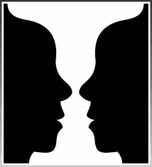 Wine Glass Illusion A Very Famous Picture Is It 2 People Optical Illusions Optical Illusion Images Illusions