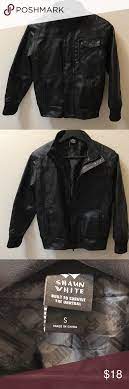 Shaun White Boys Faux Leather Jacket Faux Leather Jackets White Boys Leather Jacket