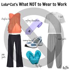 What Not To Wear To Work Alan J Blair Work Wear Running Yoga Pants How To Wear