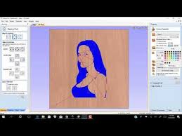 How Tocarve Your Trace File In Vcarve Pro Cnc Woodworking Tracing Character