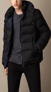 Puffer Jacket With Removable Sleeves Burberry Mens Winter Fashion Mens Outfits Mens Winter Coat