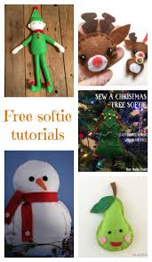Looking for some fun christmas gifts to sew? 45 Christmas Sewing Crafts For Kids Sew A Softie