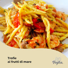 Trofie ai frutti di mare. Menu Di Pesce A Prezzo Speciale 80 Voglia Ristorante Pizzeria