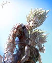 Vegito On Instagram Fan Art Vegeta S Sacrificing Himself For The Ones He Loves This Was A Very Touching S Dragon Ball Art Anime Dragon Ball Dragon Ball Z
