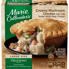 The taste is exceptional, as if i just dined at a fine cuisine frozen dinners have come a long way from when i was a kid, and marie callender's spaghetti with meat sauce with proof of that. Marie Callender S Creamy Mushroom Chicken Pot Pie Frozen Meal 15 Oz Jay C Food Stores