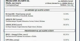 It's based on your resume only, that they adjudge whether you are the affectionate of applicant they are attractive for or not. Cv Format For Fresher Pdf
