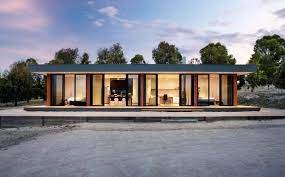 Prefab Ulous Digs For A Couple Of Jackaroos On This Malmsbury Farm Modern Modular Homes Prefab Homes Modular Homes