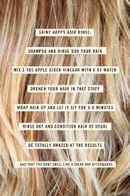 Shiny Happy Hair Tips Apple Cider Vinegar For Hair Apple Cider Vinegar Hair Rinse Hard Water Hair