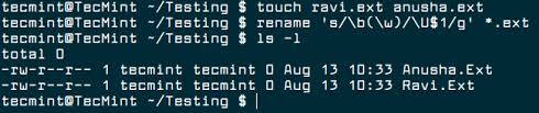 A script that iterates through all files in a folder and replaces a string with another. Rename A Command Line Tool For Renaming Multiple Files In Linux