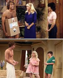 Three's company is an american sitcom that aired from march 15, 1977, to september 18, 1984, on abc. David Adjmi S 3c How A Copyright Case Almost Made A Dark Three S Company Parody Disappear