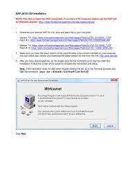 The sap gui vuser script typically contains several sap transactions which make up. Javaguiinstallation Pdf Pdf Graphical User Interfaces Java Programming Language