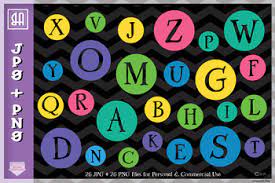 There are 204 26 letters to color for sale on etsy, and they cost $20.57 on average. Alphabet Circle Letter Set Girl Colors Alphabet 26 Letters Girl Abc Set