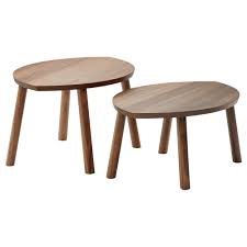 With different styles to match your seating and furniture, our coffee tables keep everything you like to have close by. Stockholm Satsbord Set Om 2 Valnotsfaner Ikea Ikea Coffee Table Ikea Stockholm Nesting Tables