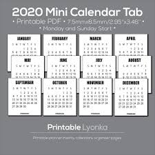These calendars are great for family, clubs, and other organizations. 2021 2022 Mini Calendar Tab Size 3 X 3 1 2inch Printable Etsy In 2021 Mini Calendars Calendar Printables Calendar Template