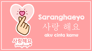 Apa arti bahasa korea dari saranghae? Arti Saranghaeyo Dalam Bahasa Indonesia Freedomnesia