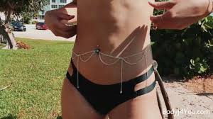 Numerous hotel options, some all inclusive, some beachfront, some walking distance to the. Beach Body Jewelry Try On Bodyj4you Belly Button Piercing Body Chain Ready For Spring Break Youtube