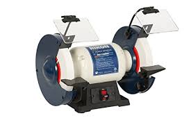 This model comes with a flexible lamp, adjustable tool rests, buffing wheel, quick release arbor nut system, and two large eye shields for added safety. The 10 Best Bench Grinders